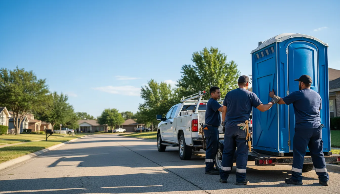 Portable Toilet Rental in Goree, TX near me